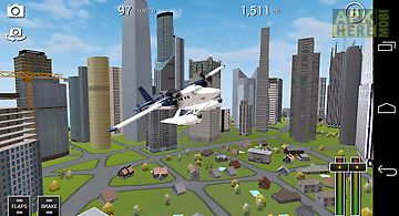 Flight sim seaplane city