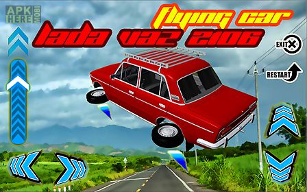 flying car lada vaz 2106 3d