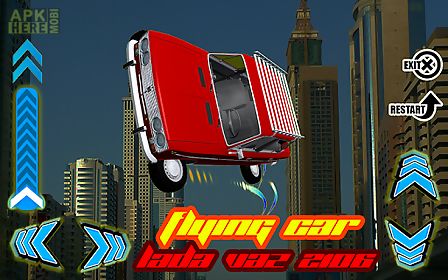 flying car lada vaz 2106 3d