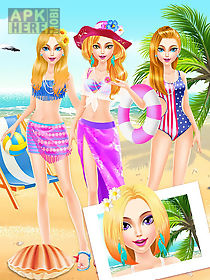 seaside spa salon: girls games