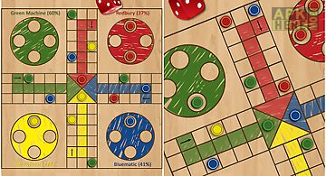 Ludo parchis classic woodboard