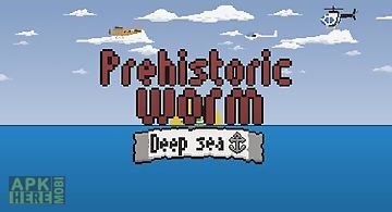 Prehistoric worm: deep sea
