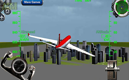 3d airplane flight simulator 2