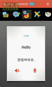 learn korean with voice lite