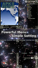 star tracker - mobile sky map