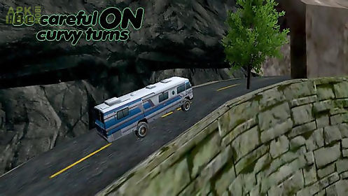 uphill climb bus drive-offroad