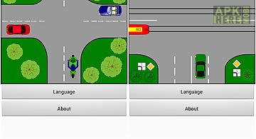 Driver test: crossroads