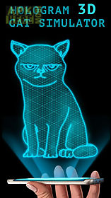 hologram 3d cat simulator