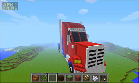 truck of mine block craft