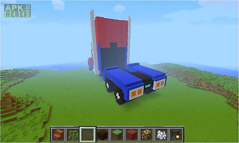 truck of mine block craft