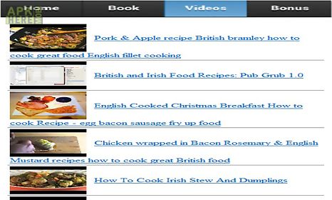 british food recipes