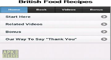 British food recipes