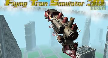 Flying train simulator 3d