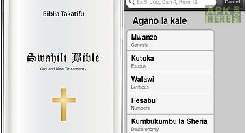 Bible in swahili free