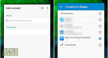 Sync for icloud contacts