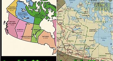 Maps of canada