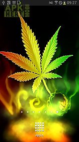 marijuana rastafari animated