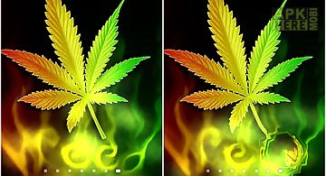 Marijuana rastafari animated