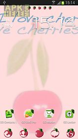 theme cherries for go launcher