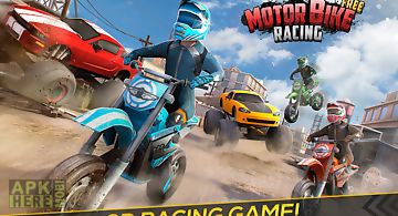 Free motor bike racing game 3d