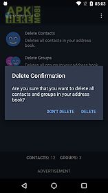 delete contacts