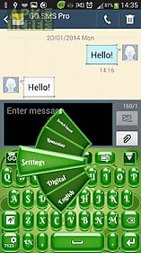 green keyboard