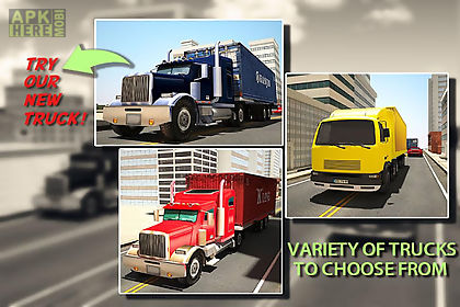 real truck parking 3d trailer