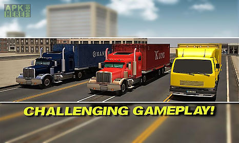 real truck parking 3d trailer