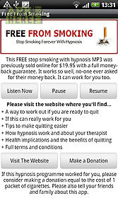 free from smoking - hypnosis