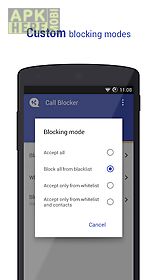 call blocker free - blacklist