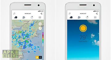 Weather & radar - morecast app