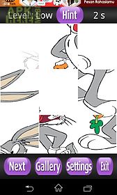bugs bunny games puzzle