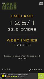 cricket live scores & news