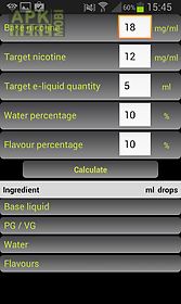 e-liquid calculator