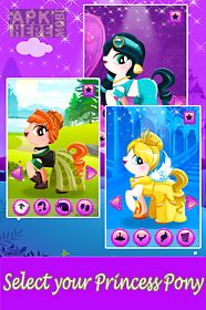 pony princess pet dress up