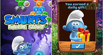 Smurfs bubble story