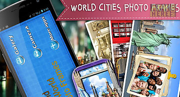 World cities photo frames
