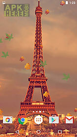 autumn in paris live wallpaper