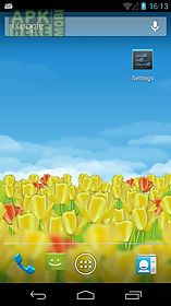 dutch tulips 3d  live wallpaper