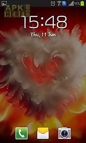 feather heart live wallpaper