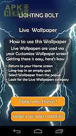 lightning bolt  live wallpaper