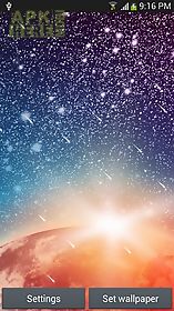 meteor shower by top  hq live wallpaper