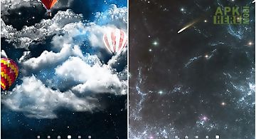 Night sky by amax lwps Live Wall..