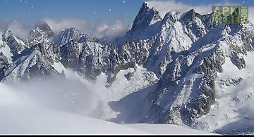 Winter mountains Live Wallpaper