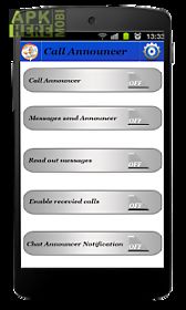 caller name & sms talker