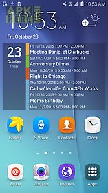 clean calendar widget 2016