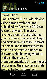 final fantasy iii tricks