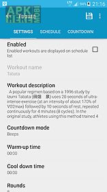 hiit - interval training timer