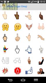 middle finger emoji free