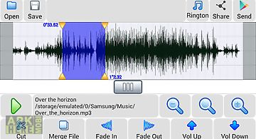 Sound editor (mp3 to ringtone)